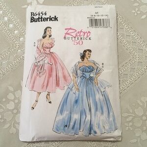 🆕 Butterick B6454 Retro Butterick ‘50